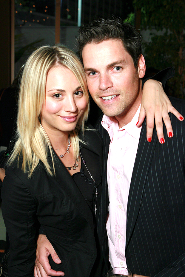 Kaley Cuoco and Jaron Lowenstein