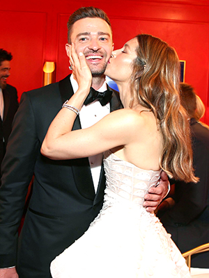 Justin Timberlake and Jessica Biel