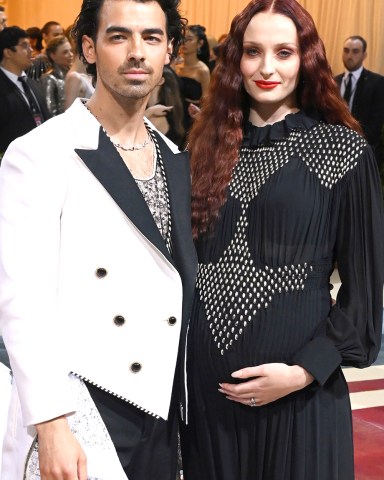 Joe Jonas and Sophie TurnerCostume Institute Benefit celebrating the opening of In America: An Anthology of Fashion, Arrivals, The Metropolitan Museum of Art, New York, USA - 02 May 2022