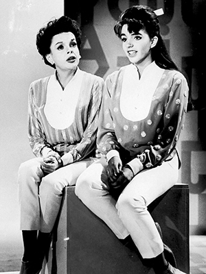 Judy Garland and Liza Minnelli on 'The Judy Garland Show'