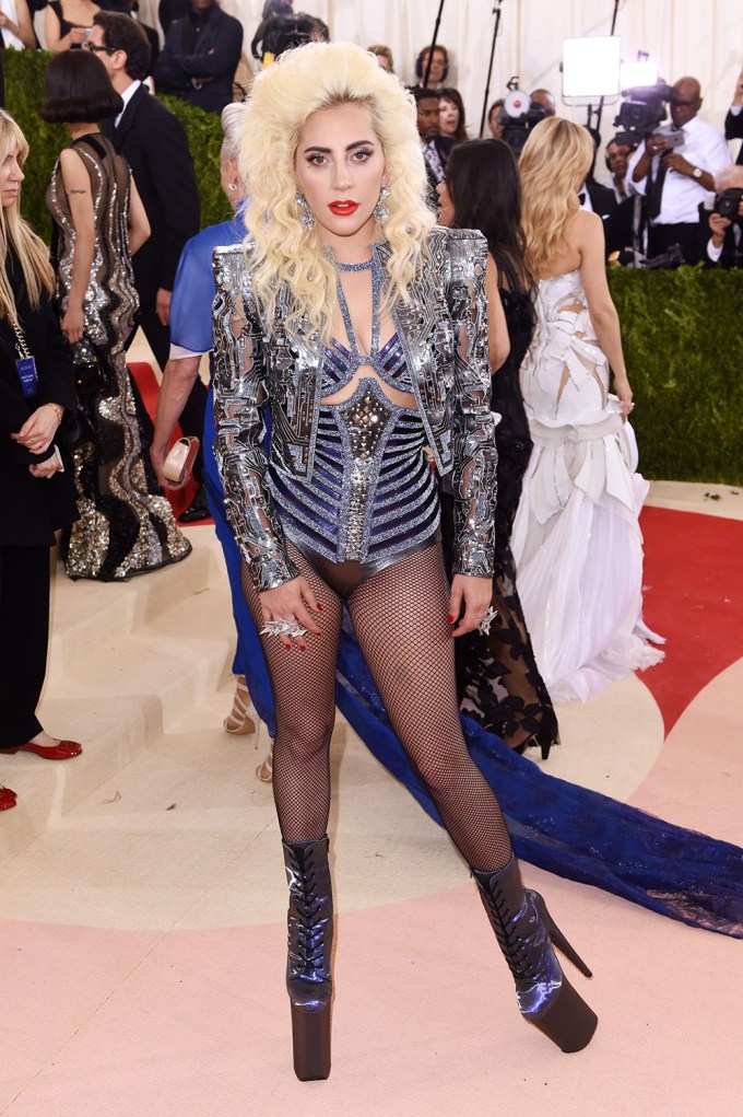 Lady Gaga At The 2016 Met Gala