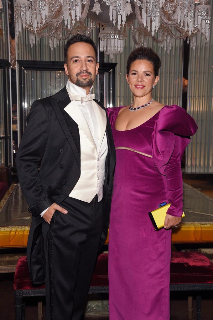 Lin-Manuel Miranda Leaving The Baccarat Hotel On His Way To The Met Gala
