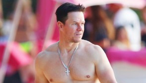Mark Wahlberg Outdoors Shirtless