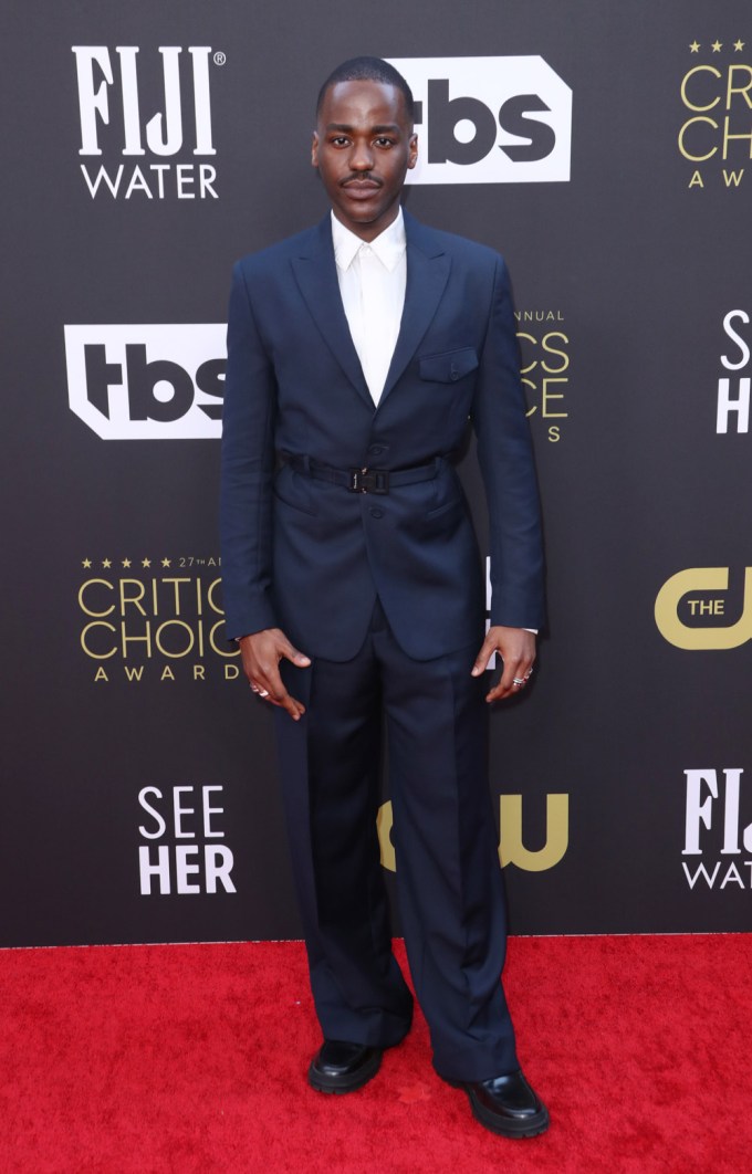 Ncuti Gatwa Arrives At 27th Critics’ Choice Awards