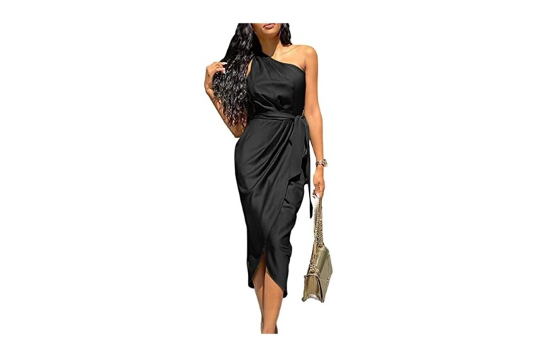 satin wrap dress reviews