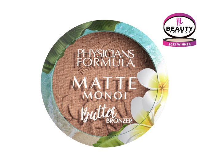 BEST BRONZER – Physicians Formula Matte Monoi Butter Bronzer, $16, physiciansformula.com