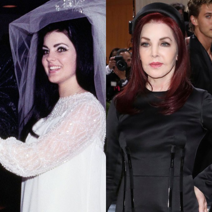 Priscilla Presley Then and Now