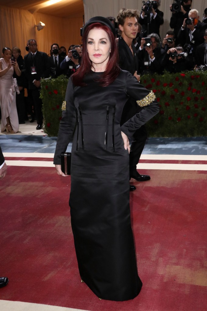 Priscilla Presley At The 2022 Met Gala