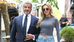 Sylvester Stallone Sophia Stallone