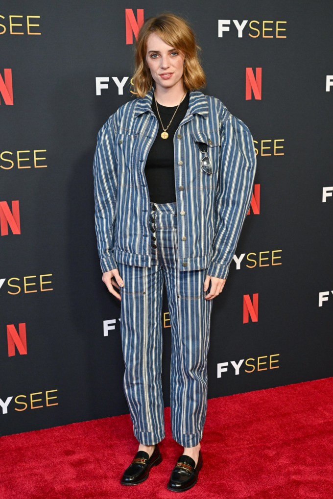 Maya Hawke on the red carpet