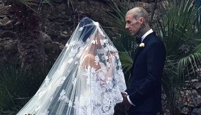 Kourtney Kardashian Travis Barker Wedding Italy May 22 2022