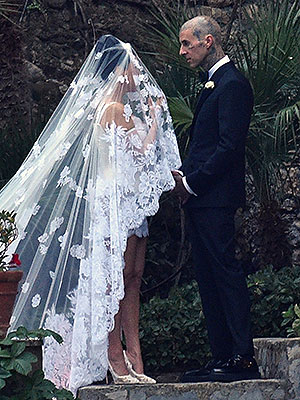 Kourtney Kardashian Travis Barker Wedding Italy May 22 2022