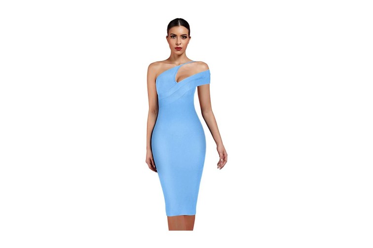 one shoulder midi dress reviews