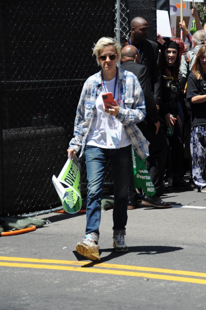 Samantha Ronson Attends The Women’s March 2022