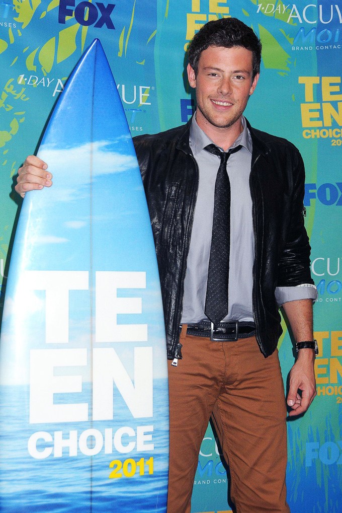 Cory Monteith At The 2011 Teen Choice Awards