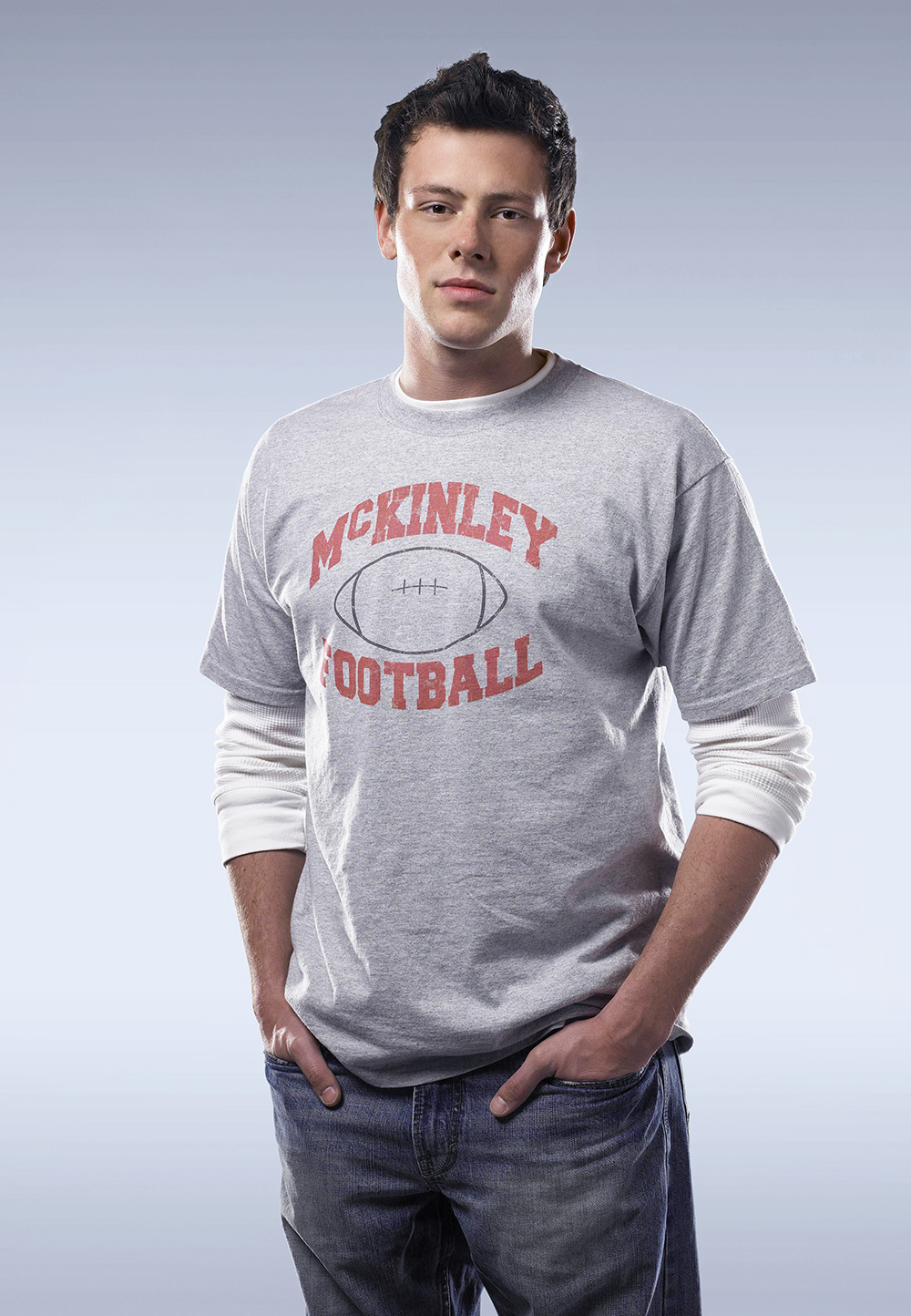 Editorial use only. No book cover usage.Mandatory Credit: Photo by Chris Cuffaro/Fox-Tv/Kobal/Shutterstock (5886216bg)Cory MonteithGlee - 2009Fox-TVUSATV Portrait