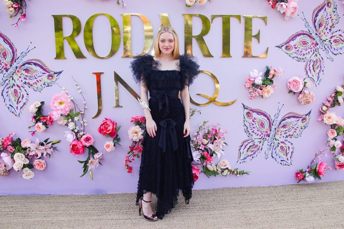 Dakota Fanning at Rodarte