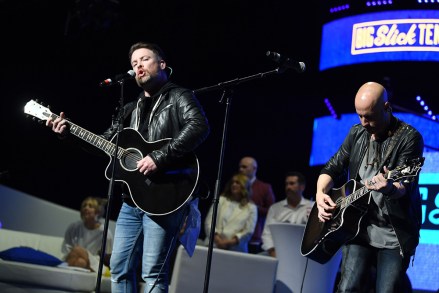 David Cook and Chris DaughtryBig Slick Celebrity Weekend Party and Show, Sprint Center, Kansas City, USA - 08 Jun 2019