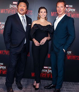 Benedict Wong, Elizabeth Olsen, Benedict Cumberbatch