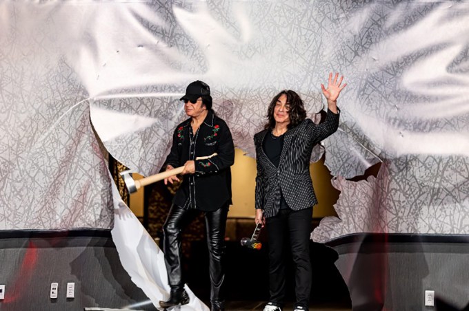 Gene Simmons and Paul Stanley from KISS
