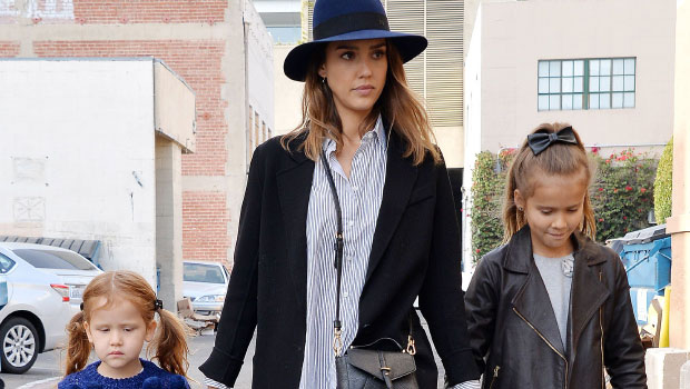 Jessica Alba and kids