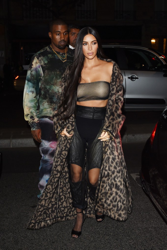 Kim Kardashian and Kanye West