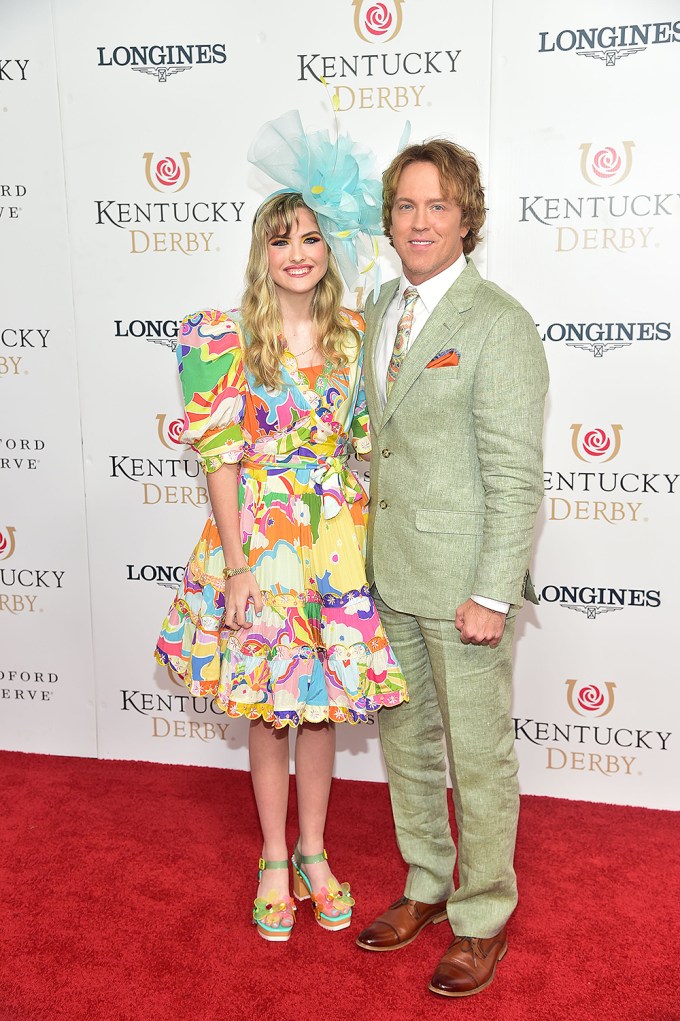 Dannielynn Birkhead & Larry Birkhead in style