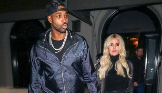 Khloe Kardashian and Tristan Thompson