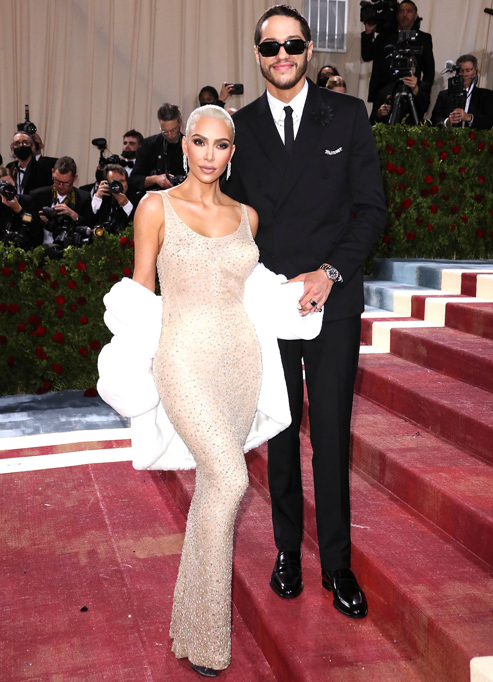 Kim Kardashian and Pete Davidson
Costume Institute Benefit celebrating the opening of In America: An Anthology of Fashion, Arrivals, The Metropolitan Museum of Art, New York, USA - 02 May 2022