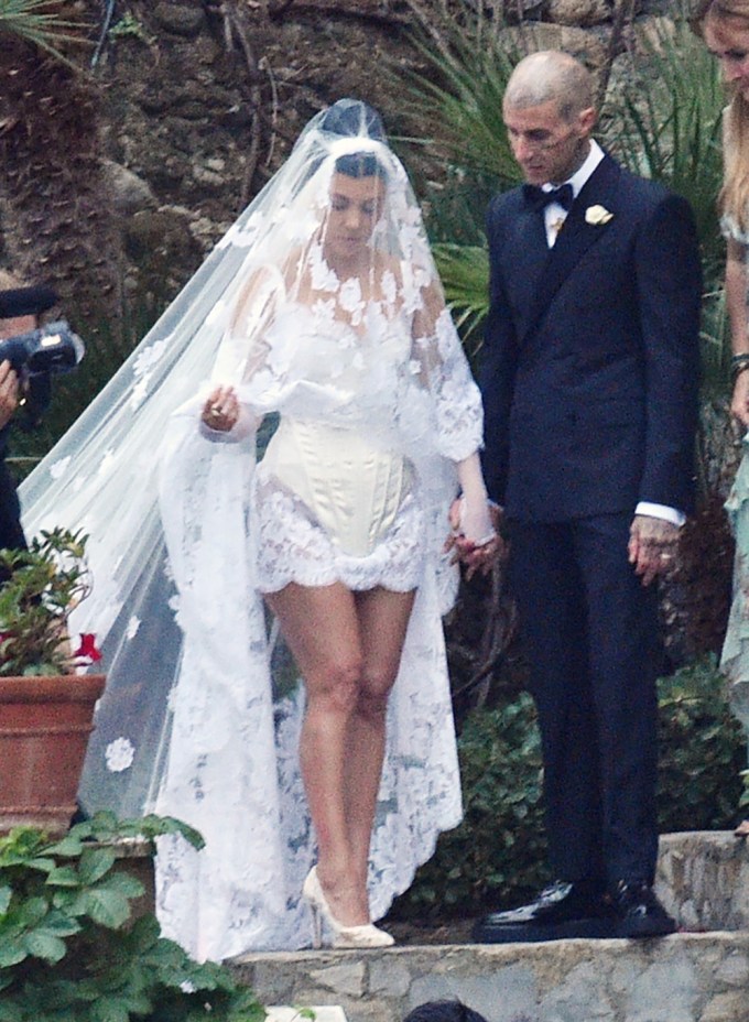 Kourtney Kardashian and Travis Barker get married in Portofino