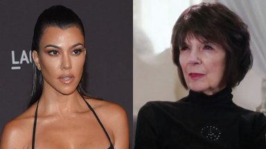 Kourtney Kardashian and Mary Jo Campbell