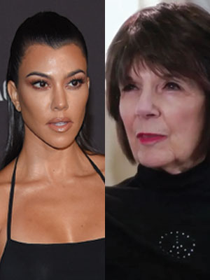 Kourtney Kardashian and Mary Jo Campbell