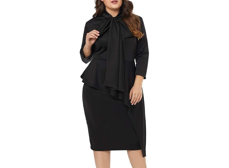 Black Peplum Dress reviews