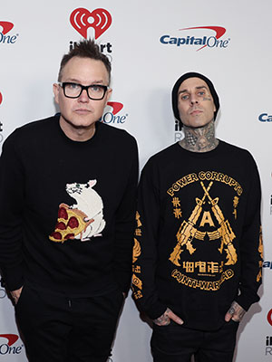 Travis Barker Mark Hoppus