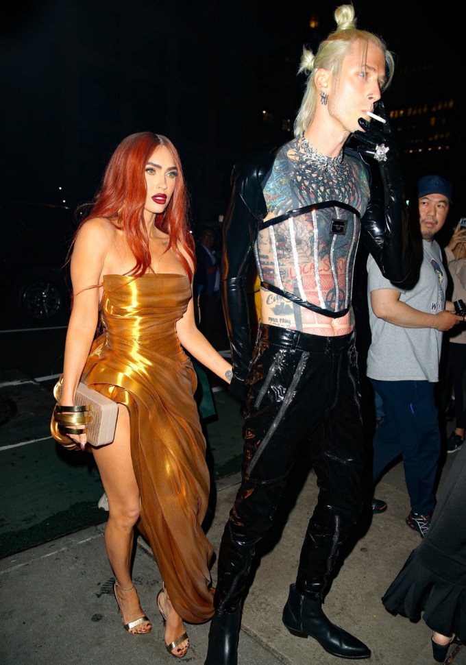 Machine Gun Kelly and Megan Fox at the TIME100 Gala