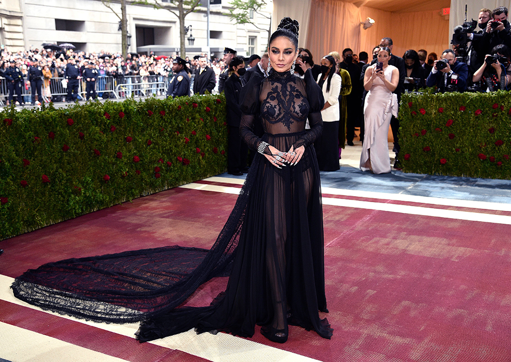 Vanessa Hudgens attends The Metropolitan Museum of Art's Costume Institute benefit gala celebrating the opening of the "In America: An Anthology of Fashion" exhibition, in New York2022 MET Museum Costume Institute Benefit Gala, New York, United States - 02 May 2022