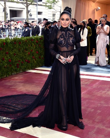 Vanessa Hudgens attends The Metropolitan Museum of Art's Costume Institute benefit gala celebrating the opening of the "In America: An Anthology of Fashion" exhibition, in New York2022 MET Museum Costume Institute Benefit Gala, New York, United States - 02 May 2022