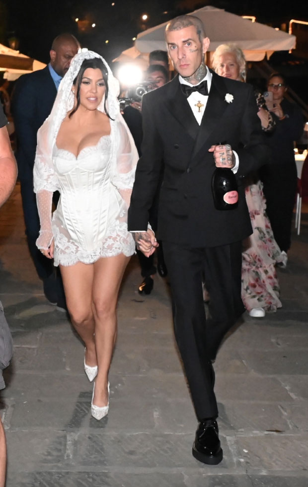Kourtney Kardashian, Travis Barker 