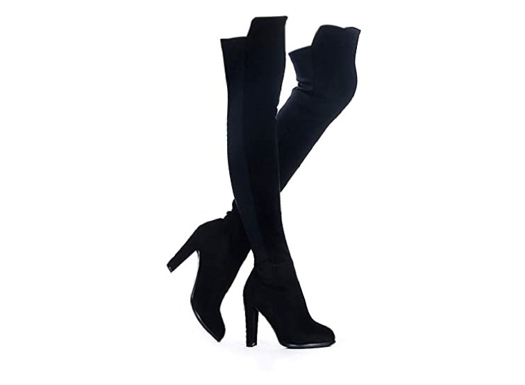 black over the knee boots reviews