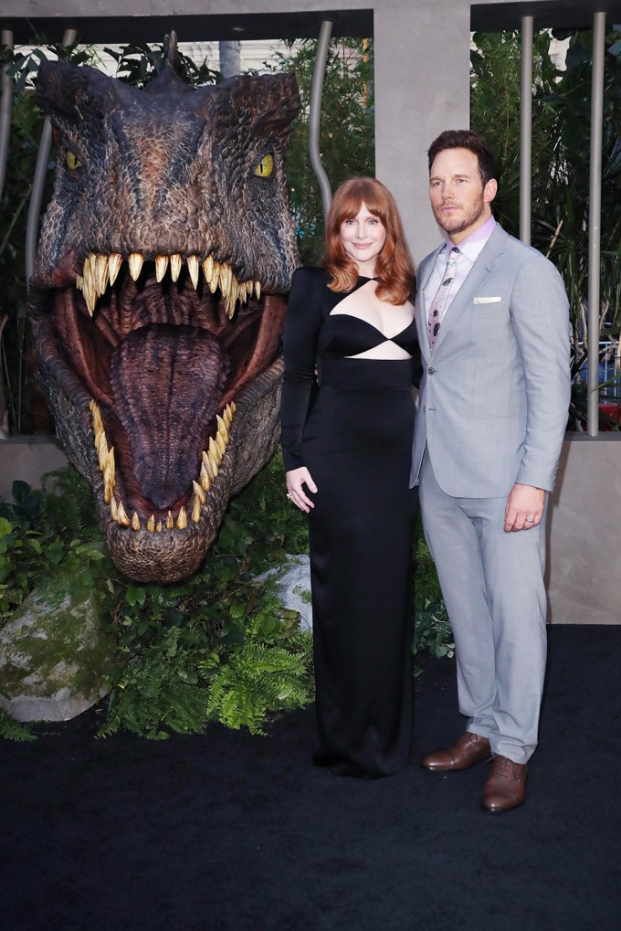 Bryce Dallas Howard & Chris Pratt At The LA Premiere