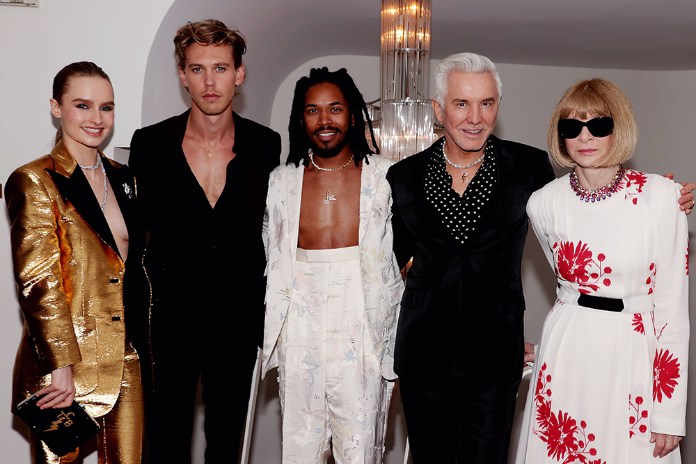 Olivia DeJonge, Austin Butler , Kelvin Harrison Jr ,Baz Luhrmann  and Anna Wintour
Baz Luhrmann and Anna Wintour Host a Screening of 'Elvis', DGA New York Theatre, NYC, - 15 Jun 2022