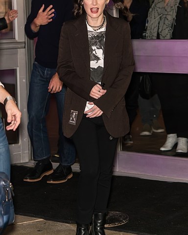Winona Ryder,  Ben Stiller and Ethan Hawke are seen at the 25th anniversary screening of 'Reality Bites' during  Tribeca Film Festival in New York CityPictured: Winona RyderRef: SPL5086127 040519 NON-EXCLUSIVEPicture by: Ouzounova / SplashNews.comSplash News and PicturesUSA: +1 310-525-5808London: +44 (0)20 8126 1009Berlin: +49 175 3764 166photodesk@splashnews.comWorld Rights