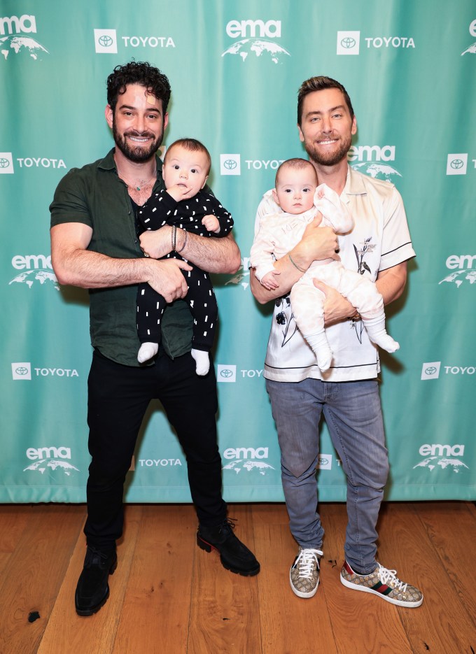 Michael Turchin and Lance Bass