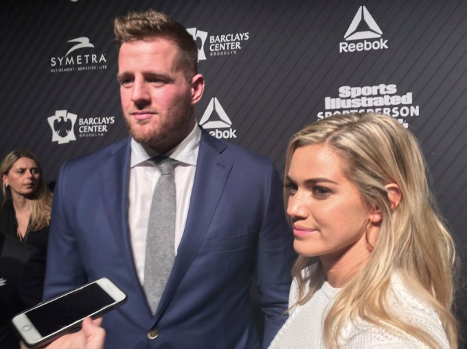 JJ Watt & Kealia Ohai