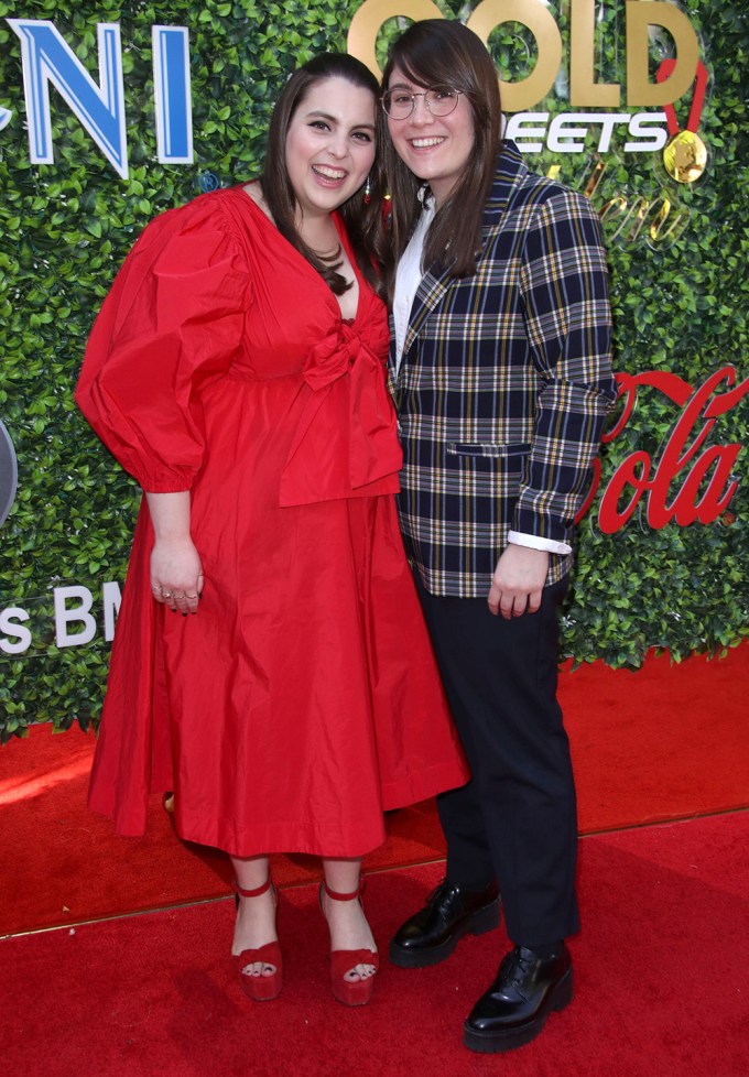 Beanie Feldstein and Bonnie Chance Roberts Attend 7th Annual Gold Meets Golden Brunch Event