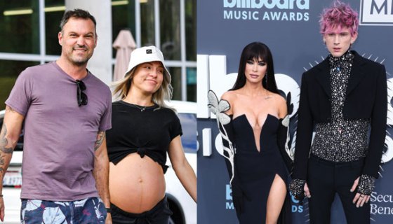 Brian Austin Green Sharna Burgess Megan Fox MGK relationship