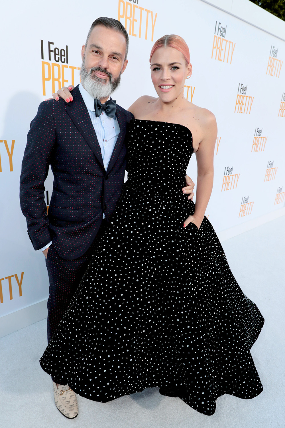 Marc Silverstein, Writer/Director, Busy Philipps
STX Films presents the World film Premiere of 'I Feel Pretty' at Regency Village Theatre, Los Angeles, CA, USA - 17 Apr 2018