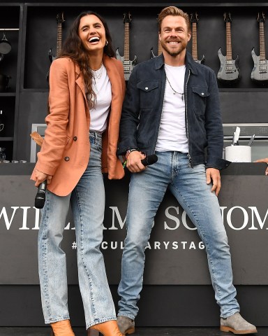 Derek Hough and Hayley Erbert
BottleRock Napa Valley, Day 3, Napa Valley, USA - 28 May 2023