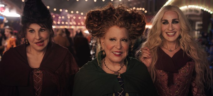 Kathy Najimy, Bette Midler & Sarah Jessica Parker