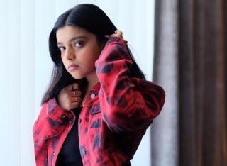 Iman Vellani, star of the Disney+ series "Ms. Marvel," poses for a portrait, at the Beverly Hilton in Beverly Hills, Calif
Iman Vellani Portrait Session, Beverly Hills, United States - 02 Jun 2022